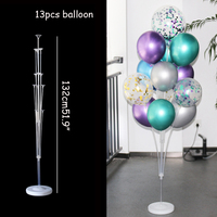 7/11/19 rury uchwyt na balon balony kolumna stojąca balon do konfetti dzieci Birthday Party Baby Shower materiały do dekoracji ślubnych 3